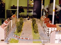 Das neue Segment Hauptstra&szlig;e, dargestellt um das Jahr 1930