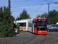 29.-30. Mai 2010: Ein GT8N in der Gleisschleife am Depot Sebaldsbr&uuml;ck