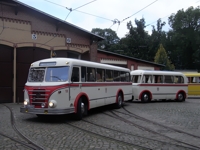 Nach Halle ging es unter anderem mit dem historischen H6B.