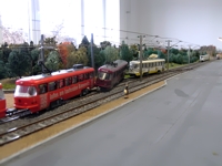 Die Weiche stand, doch das erste Drehgestell wollte nicht abbiegen.