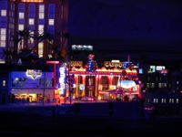 Bei Nacht besonders sehenswert: Las Vegas mit seinen Casinos