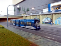 Die Messstra&szlig;enbahn in der K&ouml;nneritzstra&szlig;e