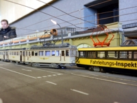 Die Weiche stand auf Abzweigen, doch der Fahrer beachtete es nicht.