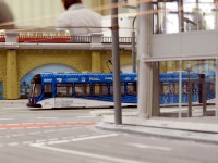 Die Messstra&szlig;enbahn in der K&ouml;nneritzstra&szlig;e