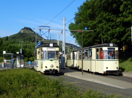 Umgesetzt wurde an der Haltestelle Jenzigweg