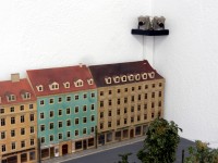 Um den Verkehr zu &uuml;berwachen, wurden Kameras installiert.