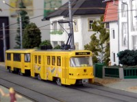 Eine kurze 9 in der Schleife Kleinzschachwitz.