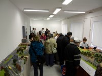 Zusehends f&uuml;llte sich unser Ausstellungsraum.