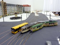 Endlich konnte auch der Bus am Albertplatz fahren.