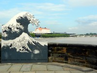 Die Flut - Symbol f&uuml;r das Elbehochwasser vom Jahr 2002