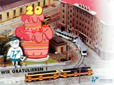 &Uuml;ber das Gebutstagsgeschenk von H&P haben wir uns gefreut.