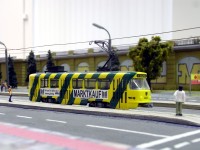 Endlich konnte der Tatrawagen mit der gestreiften Werbung fertig gestellt werden.