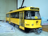 Ein großer Besucher: Ein T4D-MT im Maßstab 1:15.