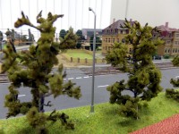 Die erste neue Leuchte steht.