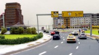 Blick vom Albertplatz in Richtung K&ouml;nigsbr&uuml;cker Stra&szlig;e.