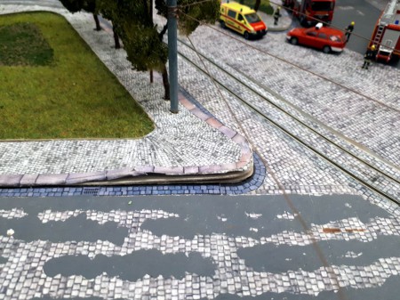 Der durch das Wasser entstandene Schaden.