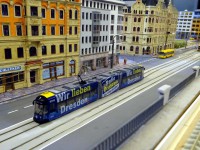 "Wir lieben Dresden" - wir finden: ein schöner Straßenbahnwagen