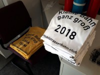 Unsere T-Shirts f&uuml;r "Kleine Bahn ganz gro&szlig;" sind nun auch fertig.