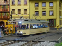 Kleine Bahn im großen Maßstab: Die Gartenstraßenbahner um J. Huschina.