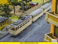 Ein modernisierter MAN-Wagenzug in der Sternstraße.