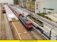 Blick vom Bahnhof Mitte auf die K&ouml;nneritzstra&szlig;e.