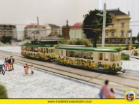 Die Kinderstra&szlig;enbahn am Albertplatz