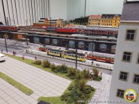 Die Haltestelle am Bahnhof Mitte