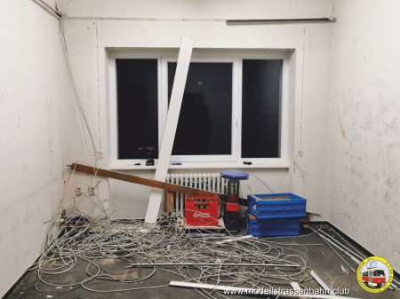 In der neuen Werkstatt geht es auch voran.