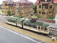 Der Großraumwagen auf dem Weg nach Weixdorf.