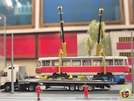 Modellstra&szlig;enbahn in Prag