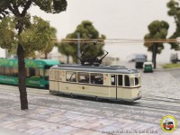 Dieser Straßenbahnwagen zeigt unsere Welt aus kleiner Perspektive