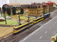 Vorbei geht es am Stra&szlig;enbahnhof Klotzsche