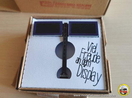 Die neuen Displays f&uuml;r den Bf. Mitte