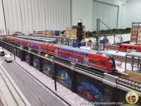 Probefahrten vor der Weihnachtsausstellung