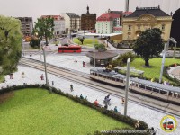 Probefahrten vor der Weihnachtsausstellung