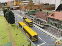 Probefahrten vor der Weihnachtsausstellung