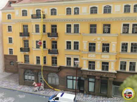 Aus dem M&auml;rchen Rapunzel, hier mit dem Prinzen