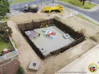 -Nun haben wir schon eine Baustelle in der Baustelle