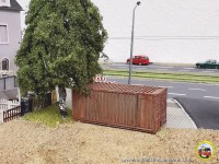 Und der Container f&uuml;r Material und Werkzeuge