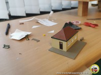 Auch dieser Haltepunkt ist in der Montage
