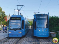 Die gro&szlig;e Stra&szlig;enbahn in M&uuml;nchen