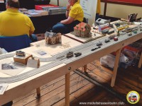 Gro&szlig;e und kleine Tatra-Stra&szlig;enbahnmodelle